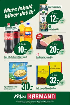 Eksempel på tilbudsavis Tilbudsavis fra butik Min Købmand gyldig fra 13/02/2026