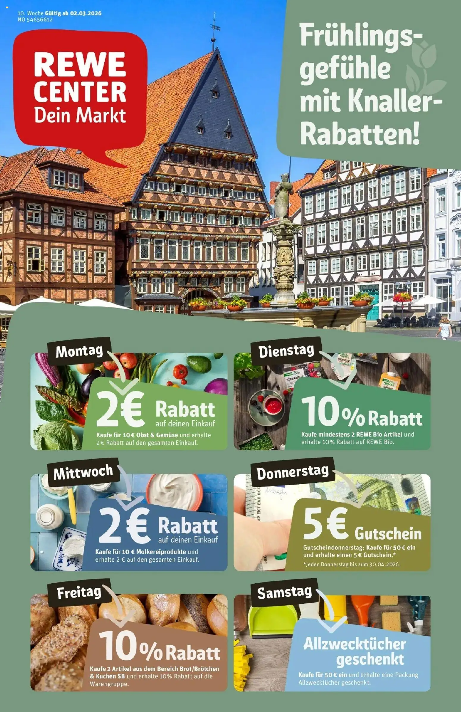 Vorschau von dem Prospekt des Geschäftes Rewe, gültig ab dem 02.03.2026