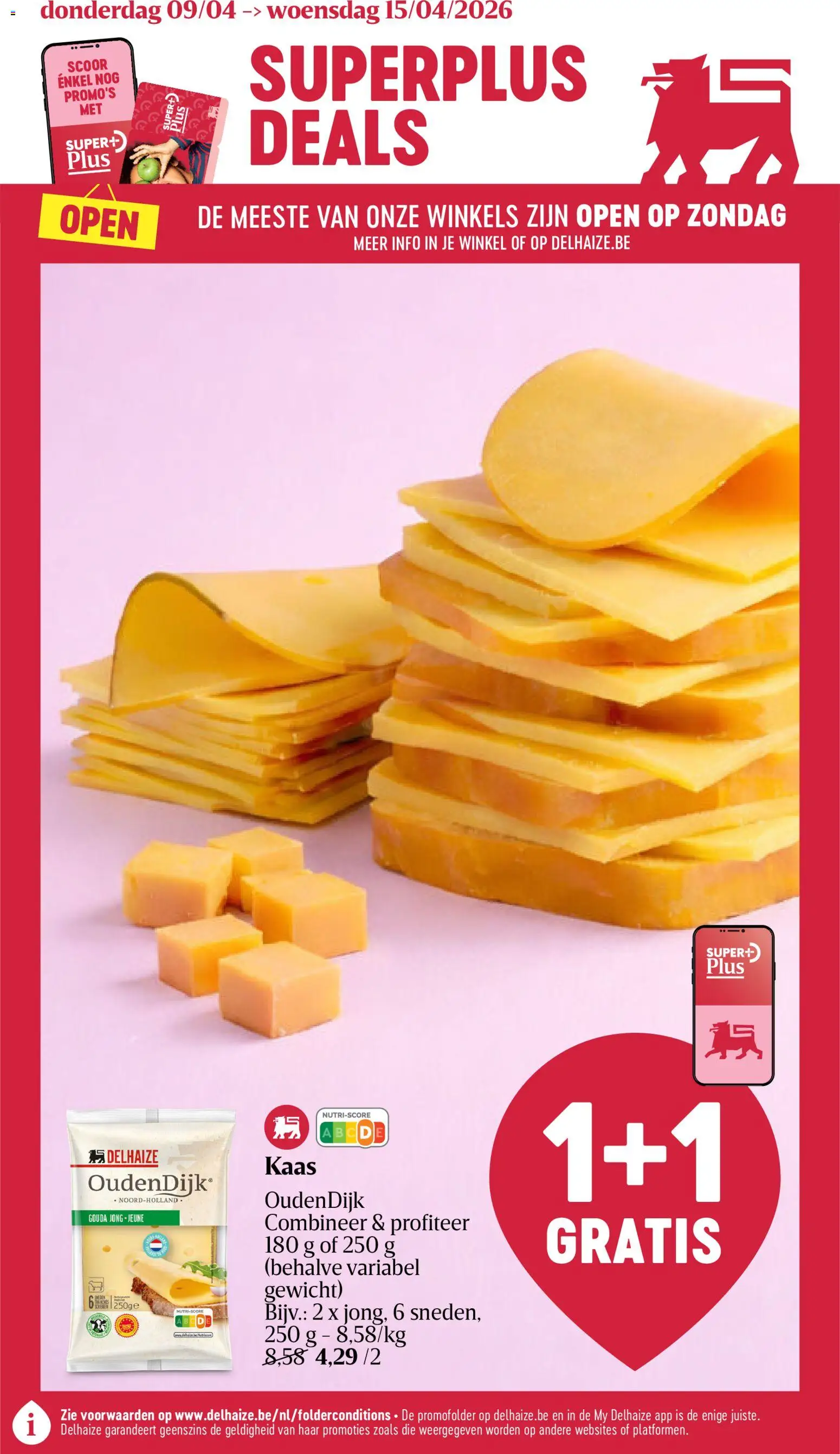 Voorbeeld van Delhaize Folder week 15 van winkel Delhaize geldig vanaf 09/04/2026