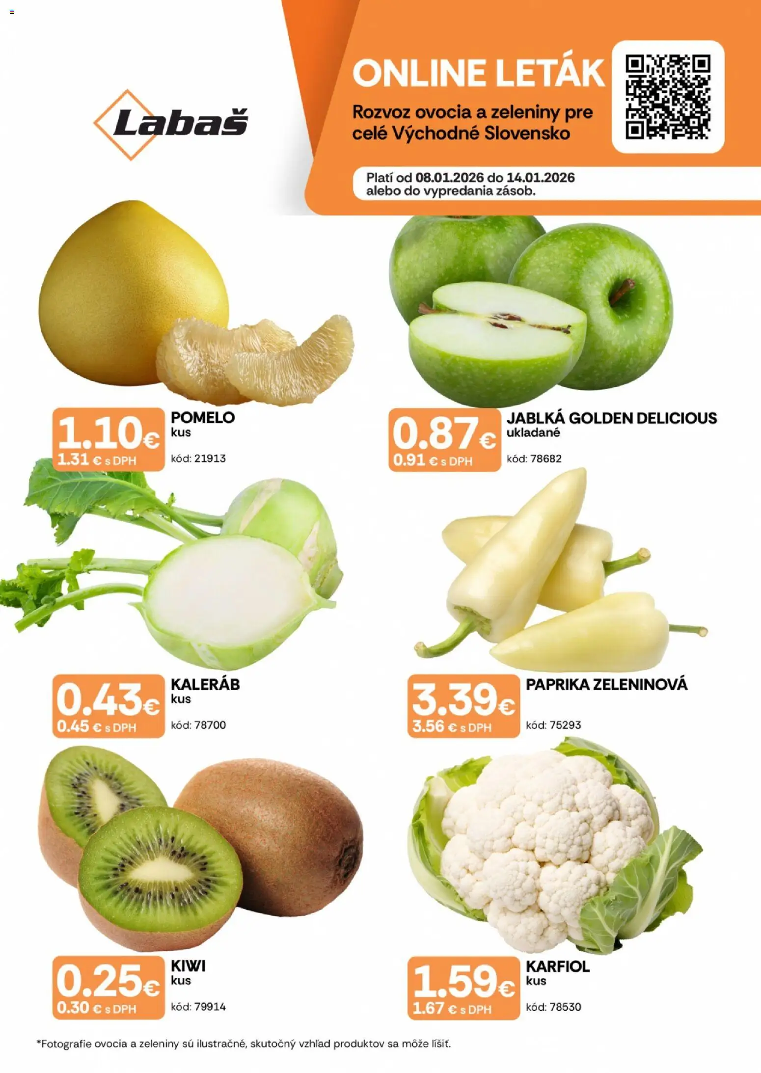 Náhľad Labaš letáku platného od 08.01.2026