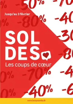 Prévisualisation de Catalogue du magasin Leroy Merlin formulaire valide 07/01/2026