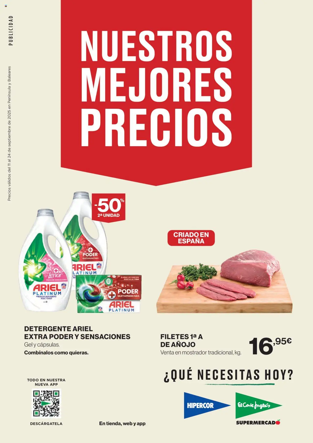 Hipercor Catálogo > 11/09 - 24/09/2025 > Ofertas