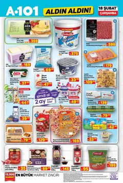 A101 Katalog Aldın Aldın 18.02.2026 - Broşürünün önizlemesi