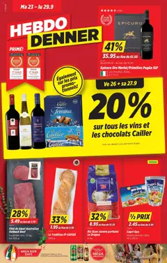 Vorschau des Merkblatts Aktionen FR vom Shop Denner gültig von 23.09.2025 bis 29.09.2025