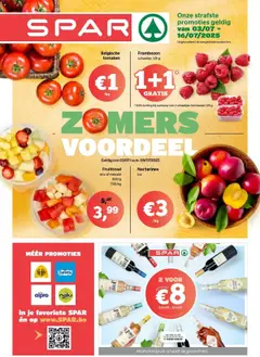 Voorbeeld van Folder week 27 - 28 van winkel Spar Express geldig vanaf 03/07/2025