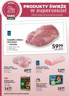 Pogląd gazetki "Makro gazetka - Produkty świeże w supercenie" ze sklepu Makro ważnej od 16.03.2026