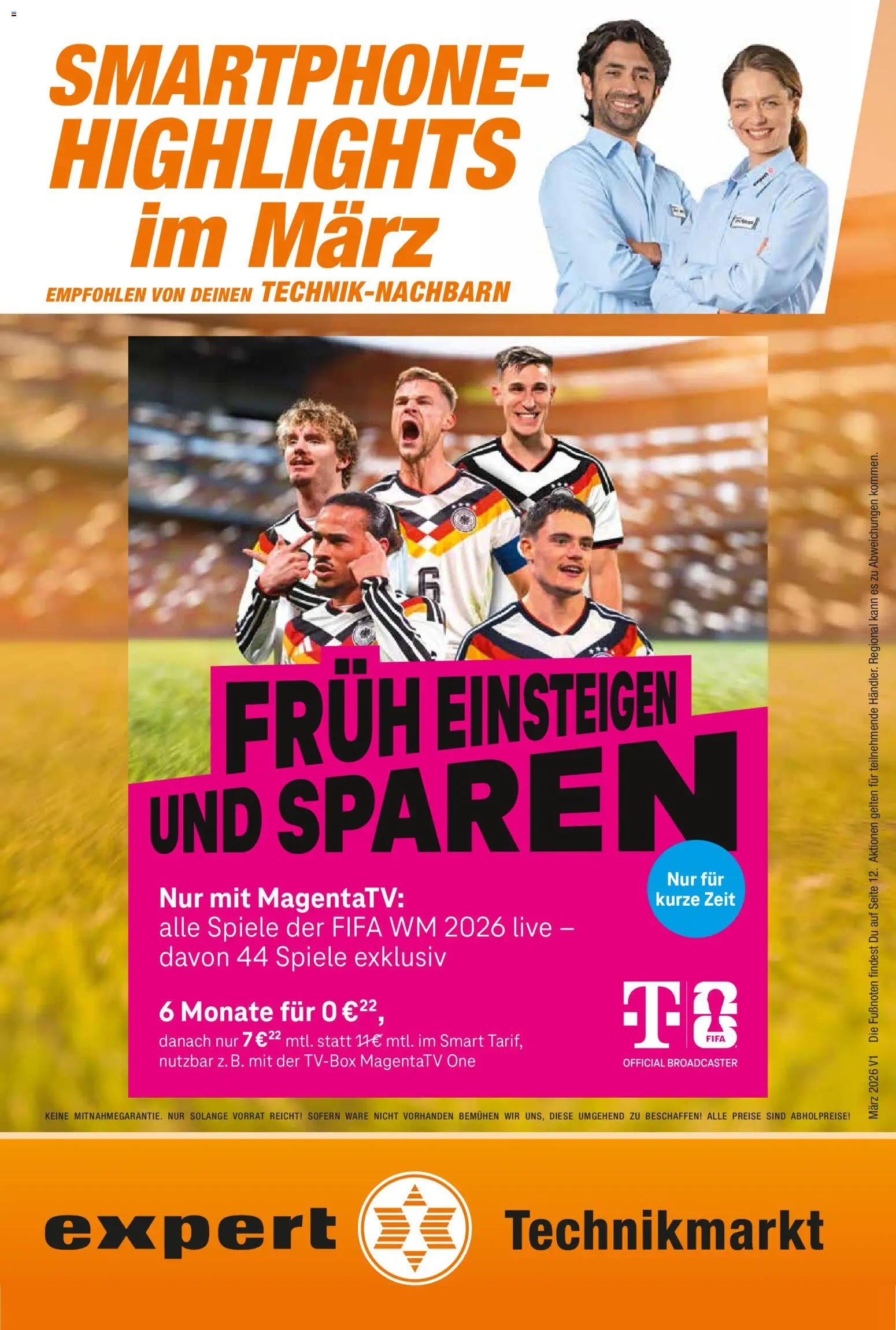 Vorschau von dem Prospekt des Geschäftes Expert, gültig ab dem 01.03.2026