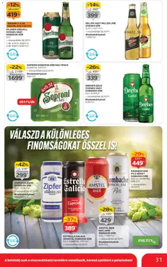 Auchan - Akciós újság Auchan megtekintése, amely érvényes 2025.10.30.-től | Oldal: 31