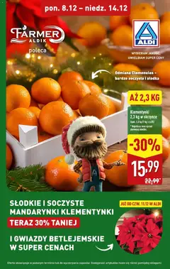 Pogląd gazetki "Słodkie i soczyste mandarynki w ALDI" ze sklepu Aldi ważnej od 07.12.2025