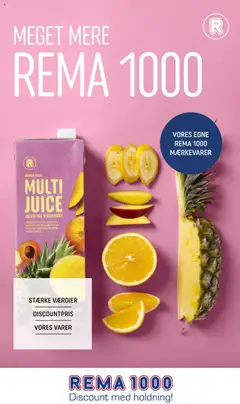 Eksempel på tilbudsavis Meget mere REMA 1000 fra butik Rema 1000 gyldig fra 02/09/2025