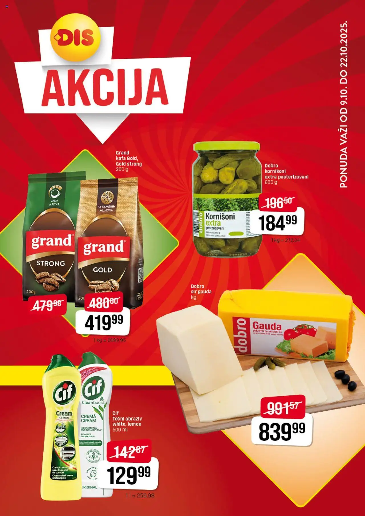 Super DIS katalog važi od 09.10.2025 - stranica 1