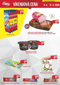 Náhľad CBA Verex letáku platného od 09.04.2026