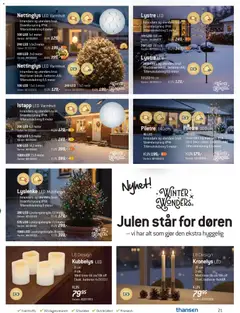 Forhåndsvis Kundeavis fra butikk THANSEN gyldig fra 29/10/2025 | Side: 21
