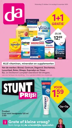 Voorbeeld van Folder van winkel Da geldig vanaf 27-10-2025