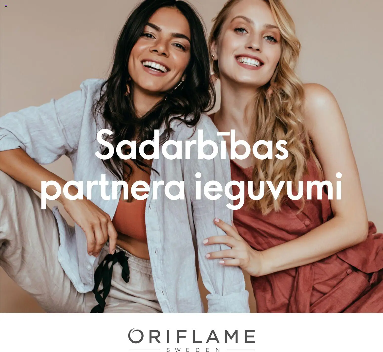 Skatīt Oriflame akciju bukletu, derīgs no 01.01.2026.