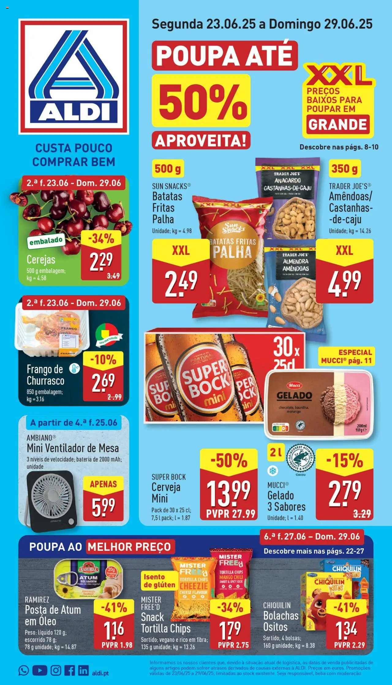 Aldi Folheto de 23/06/2025 - catálogo esta semana - página 1