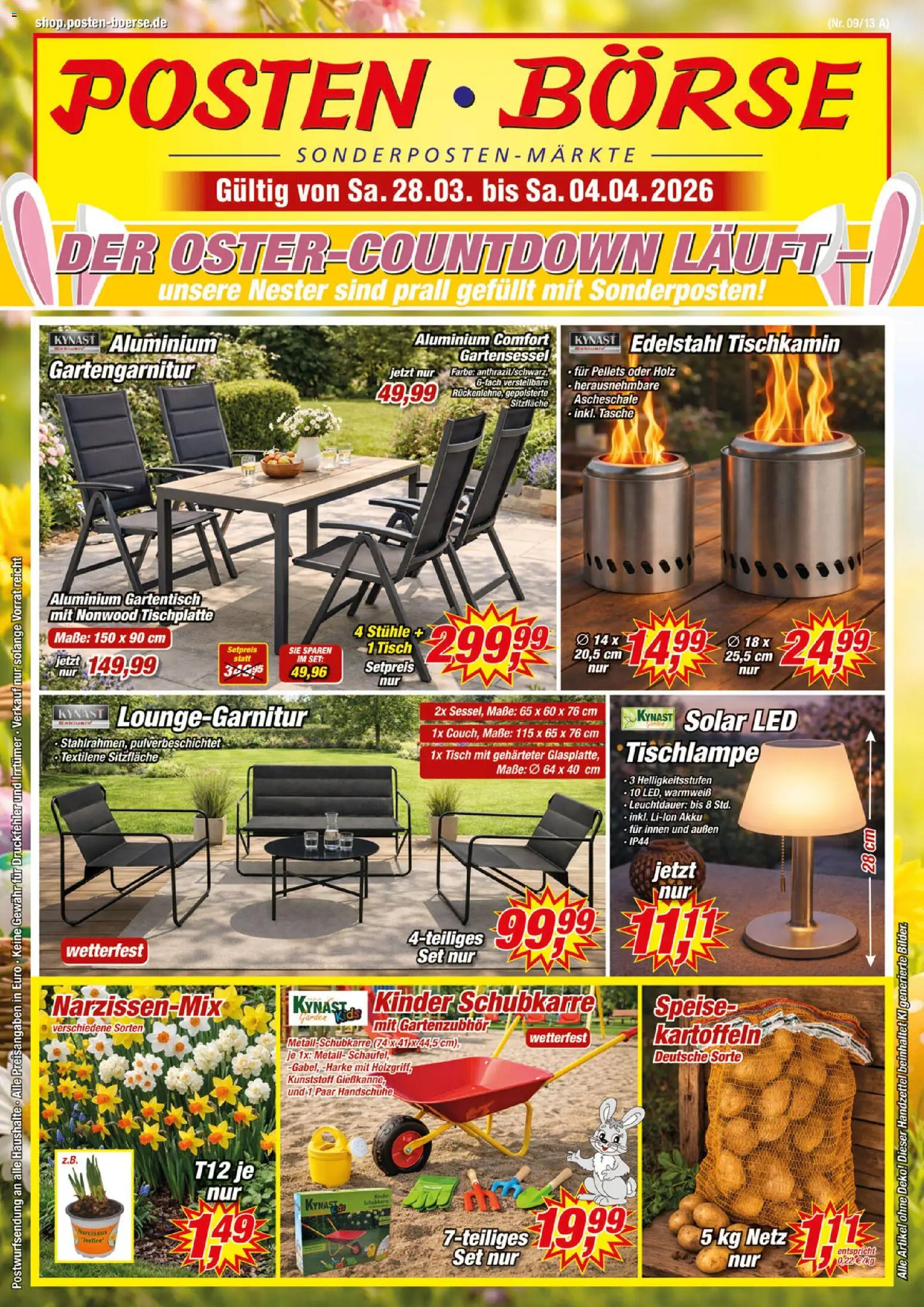 Vorschau von dem Prospekt des Geschäftes Posten Börse, gültig ab dem 28.03.2026
