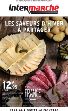 Prévisualisation de Les saveurs d’hiver à partager du magasin Intermarché formulaire valide 27/01/2026