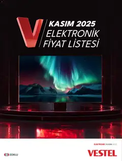 Vestel Tüketici Elektroniği 04.11.2025 - Broşürünün önizlemesi