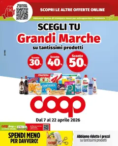 Anteprima dell'opuscolo COOP volantino Grandi Marche Milano dal negozio COOP valido da 07/04/2026
