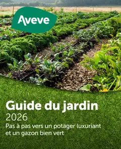 Prévisualisation de Guide du jardin du magasin Aveve formulaire valide 09/02/2026