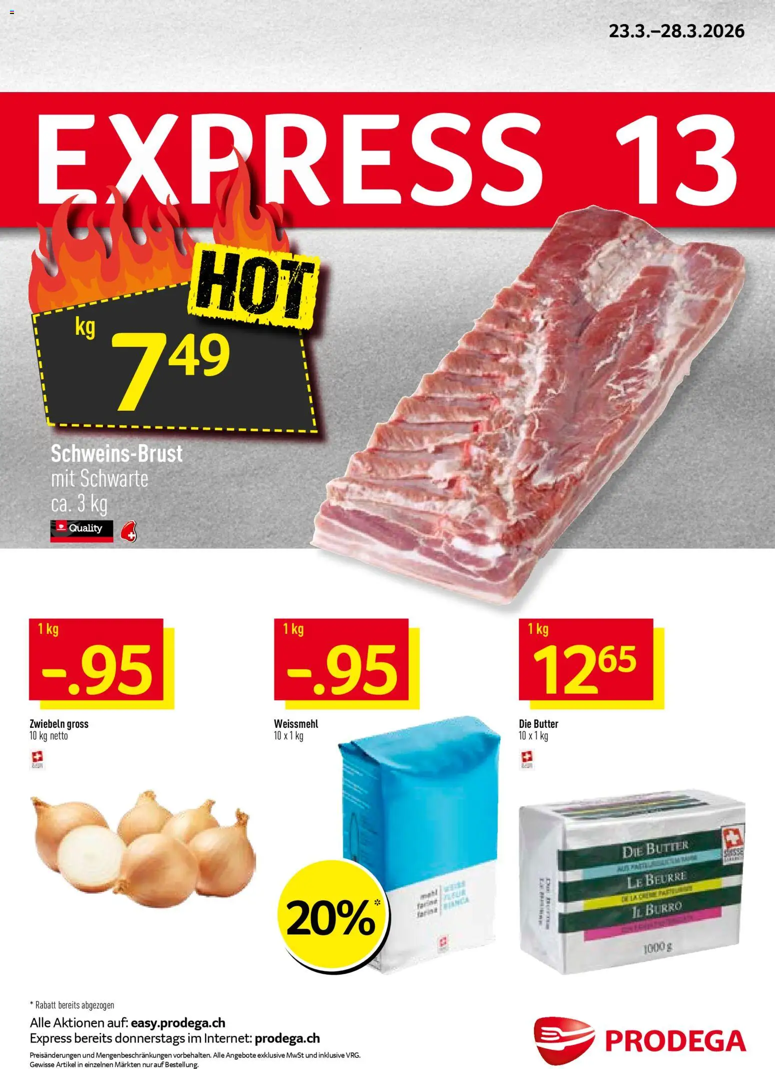 Vorschau des Merkblatts Prodega aktionen vom Shop Prodega gültig von 23.03.2026 bis 28.03.2026