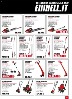 Anteprima dell'opuscolo Attuale volantino dal negozio Einhell valido da 01/10/2025 | Pagina: 29