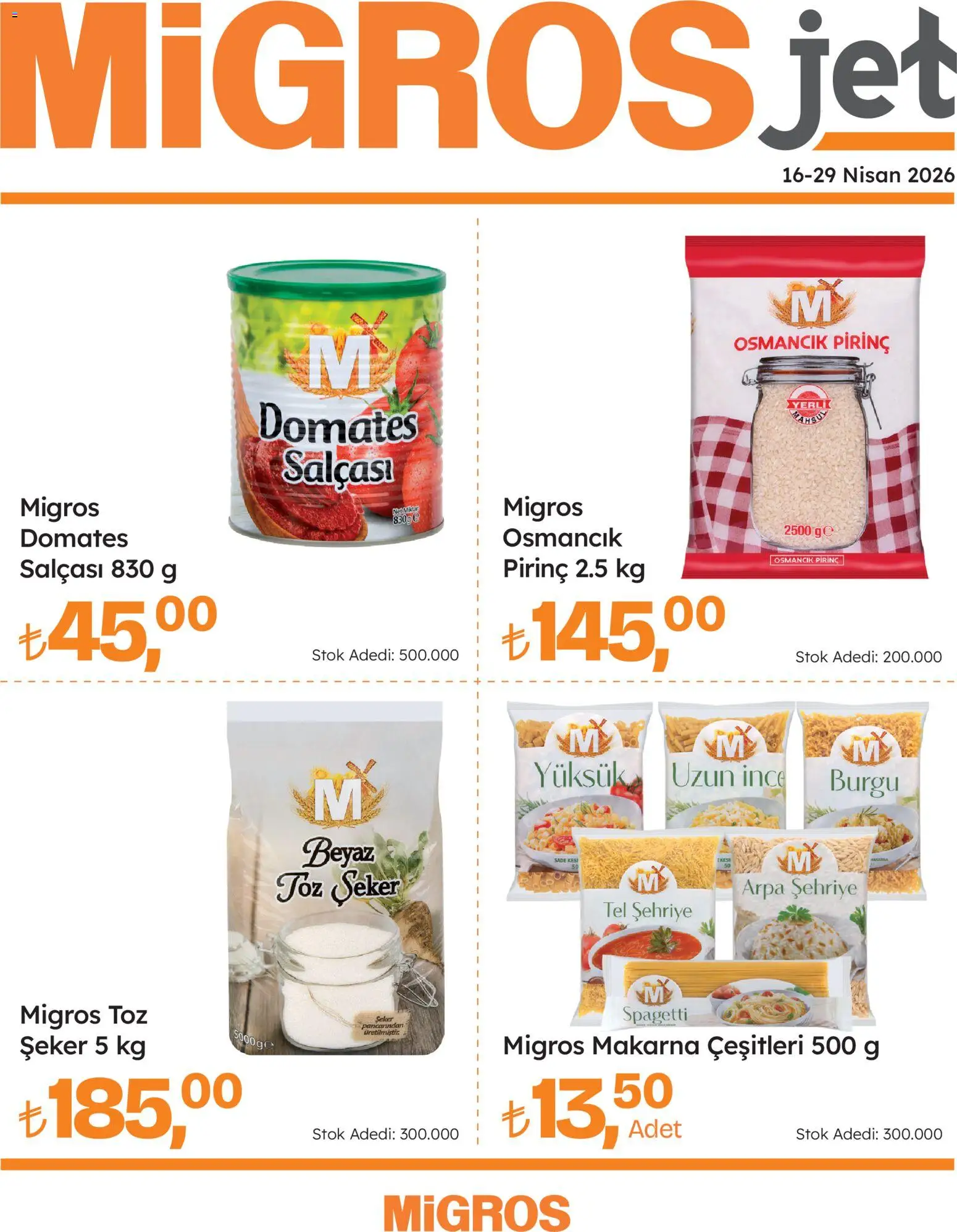 Migros Migros Katalog - Migros Jet Dijital 16.04.2026 - Broşürünün önizlemesi