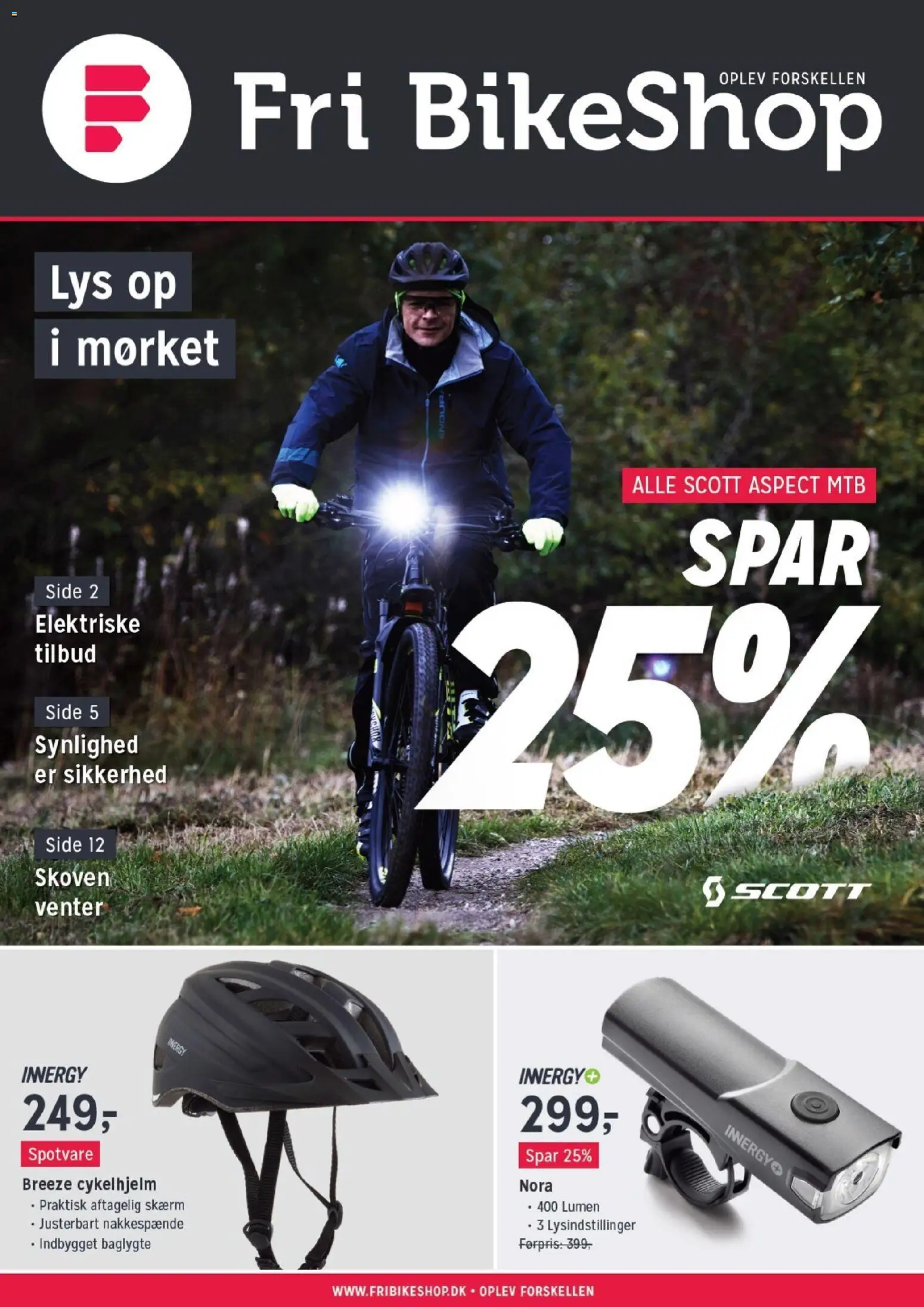 Eksempel på tilbudsavis Black Friday fra butik Fri BikeShop gyldig fra 31/10/2025 - Skærm