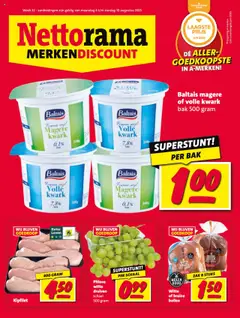 Voorbeeld van Folder van winkel Nettorama geldig vanaf 04-08-2025