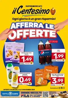 Anteprima dell'opuscolo Attuale volantino dal negozio Il Centesimo valido da 03/11/2025