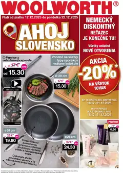 Náhľad Woolworth letáku platného od 12.12.2025