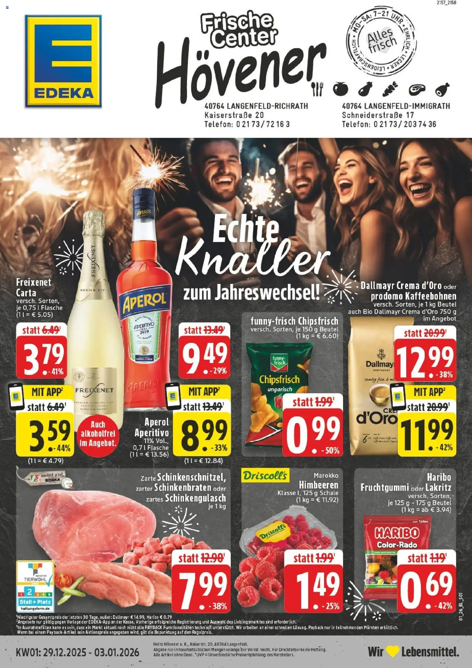 Vorschau von dem Prospekt des Geschäftes Edeka, gültig ab dem 28.12.2025