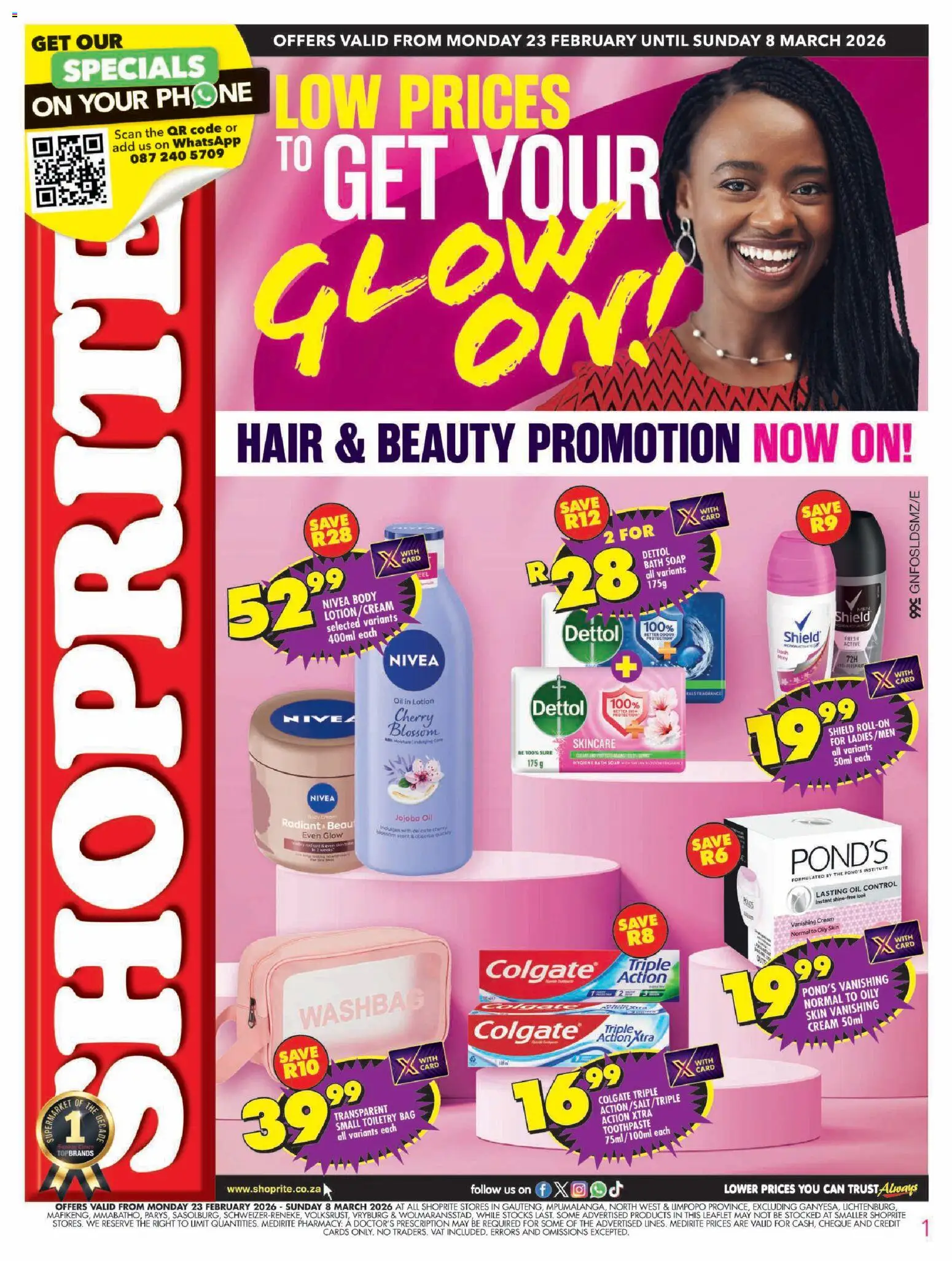 Preview of Shoprite flyer valid from 23/02/2026