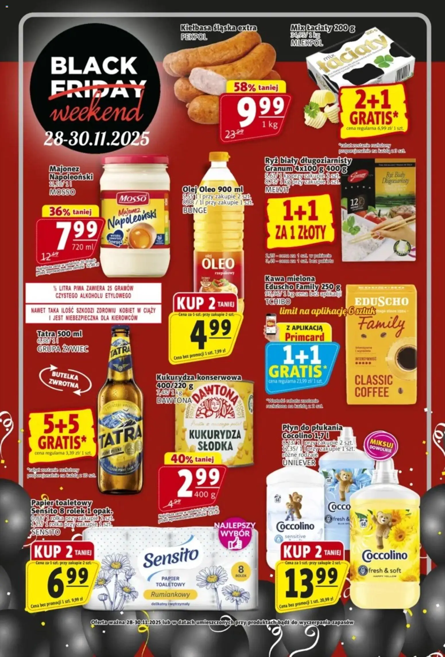 Pogląd gazetki "Black Friday" ze sklepu Prim Market ważnej od 28.11.2025