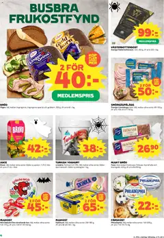 Förhandsgranska reklamblad Aktuella reklamblad Coop från butik Coop gäller från 27/10/2025 | Sida : 4