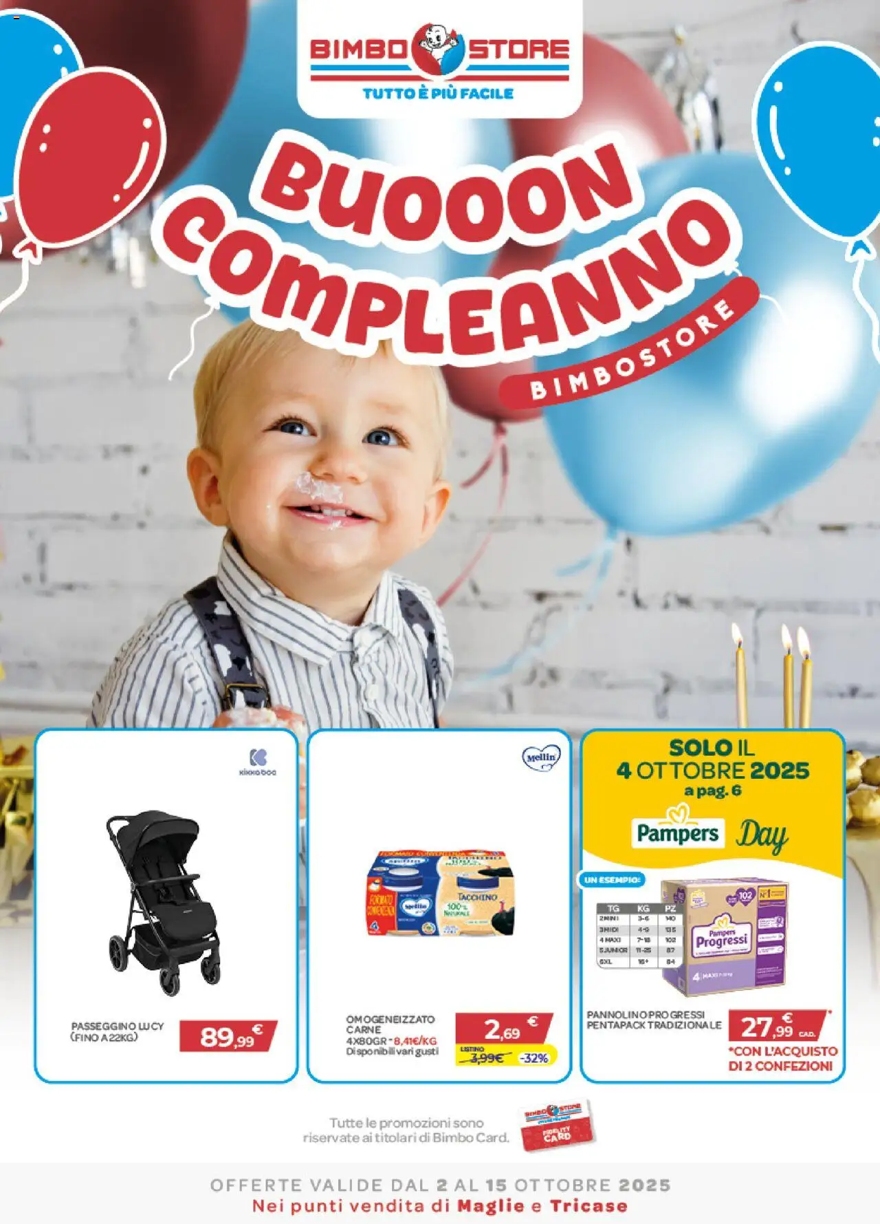 Volantino Bimbo store valido da 02/10/2025 numero di pagina 1