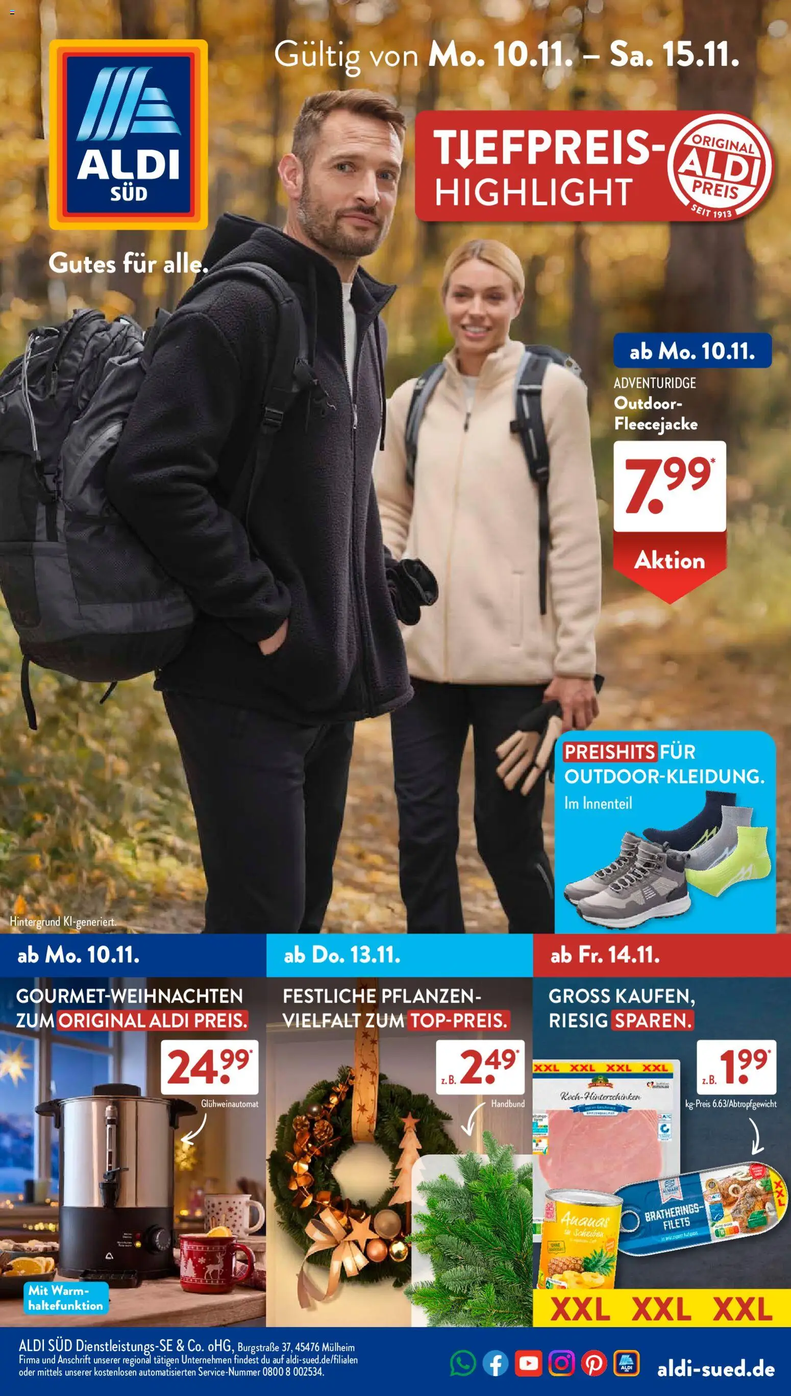 Aldi Süd Prospekt (vom 10.11.2025 - 15.11.2025)