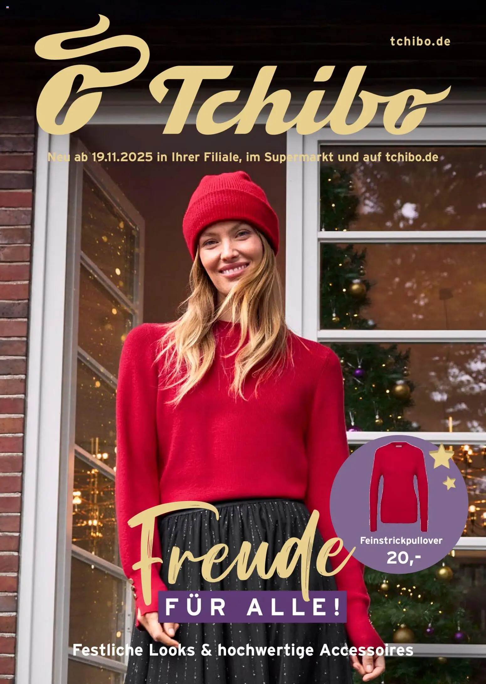 Vorschau von dem Prospekt des Geschäftes Tchibo, gültig ab dem 19.11.2025