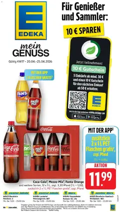 Vorschau von dem Prospekt des Geschäftes Edeka, gültig ab dem 20.04.2026
