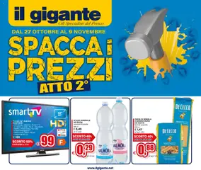 Anteprima dell'opuscolo Attuale volantino dal negozio Il Gigante valido da 27/10/2025