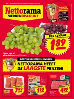 Voorbeeld van Folder van winkel Nettorama geldig vanaf 19-01-2026