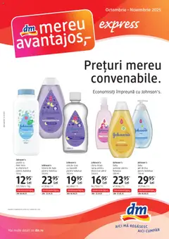 Previzualizarea de cataloage: DM drogeriemarkt Catalog - Express valabil de la 16.10.2025