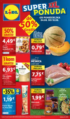 Pregled letka Katalog trgovine Lidl vrijedi od 04.08.2025