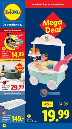 Voorbeeld van Non Food Folder week 45 van winkel Lidl geldig vanaf 03-11-2025