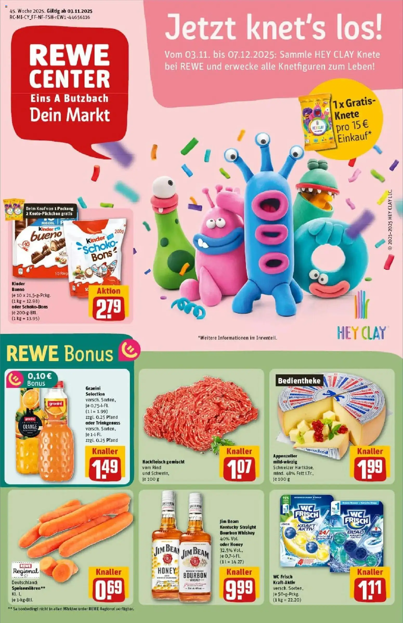 Vorschau von dem Prospekt des Geschäftes Rewe, gültig ab dem 02.11.2025