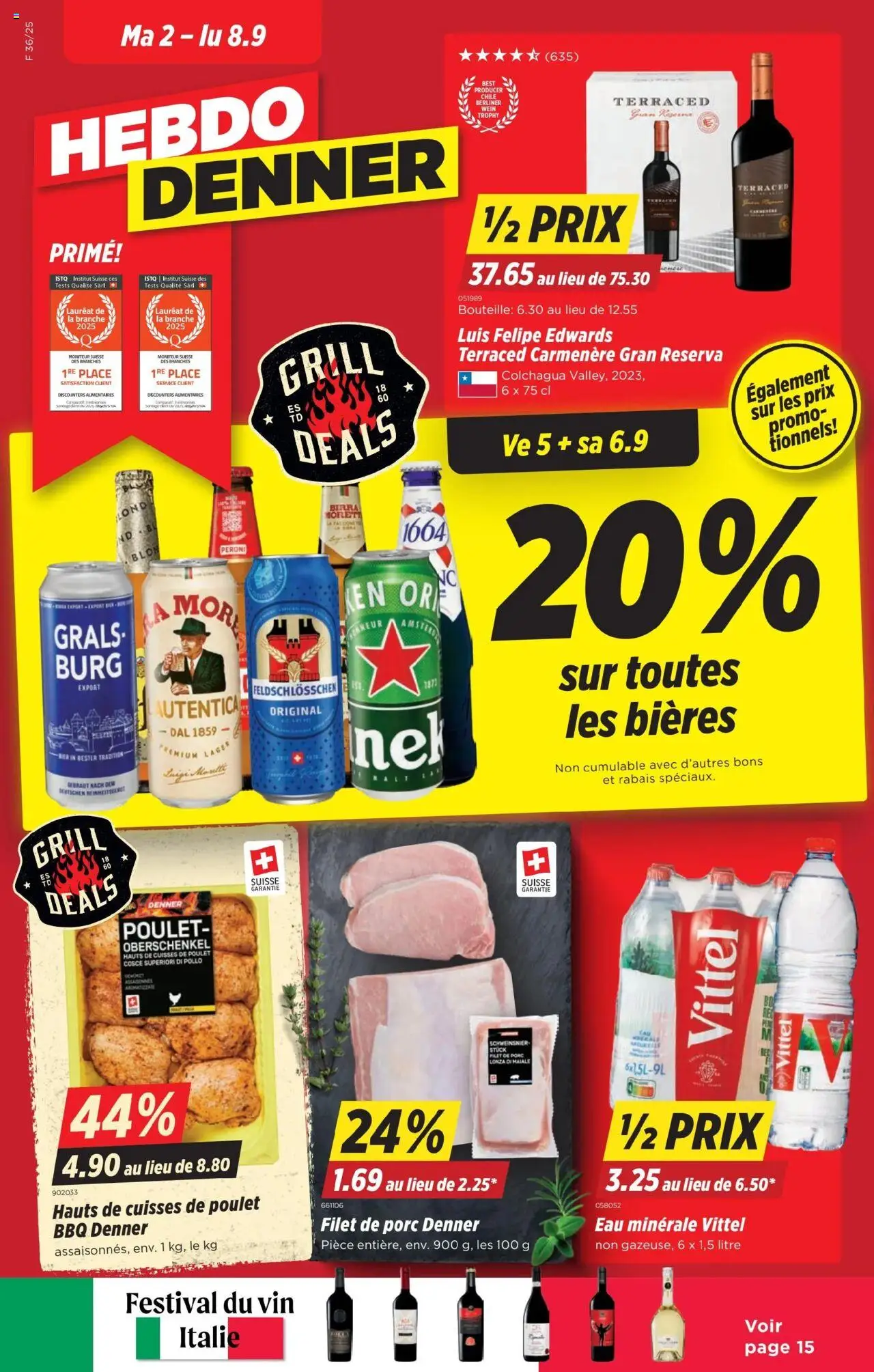 Denner Aktionen FR ab 02.09.2025 - Seitennummer 1