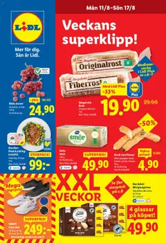 Förhandsgranska reklamblad Aktuella reklamblad Lidl från butik Lidl gäller från 11/08/2025