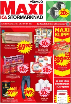 Förhandsgranska reklamblad Gustavsberg från butik ICA Maxi gäller från 12/01/2026