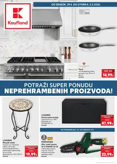 Pregled letka Kaufland katalog do 05.05.2026 trgovine Kaufland vrijedi od 28.04.2026